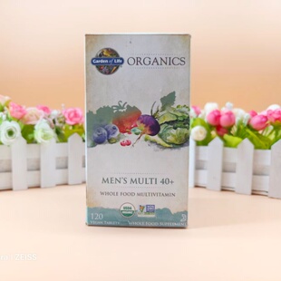 Life生命花园男性维生素40岁以上120粒装 特价 美国Garden 现货