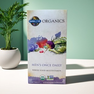 Life生命花园Mykind男性复合维生素60粒装 现货美国Garden 特价