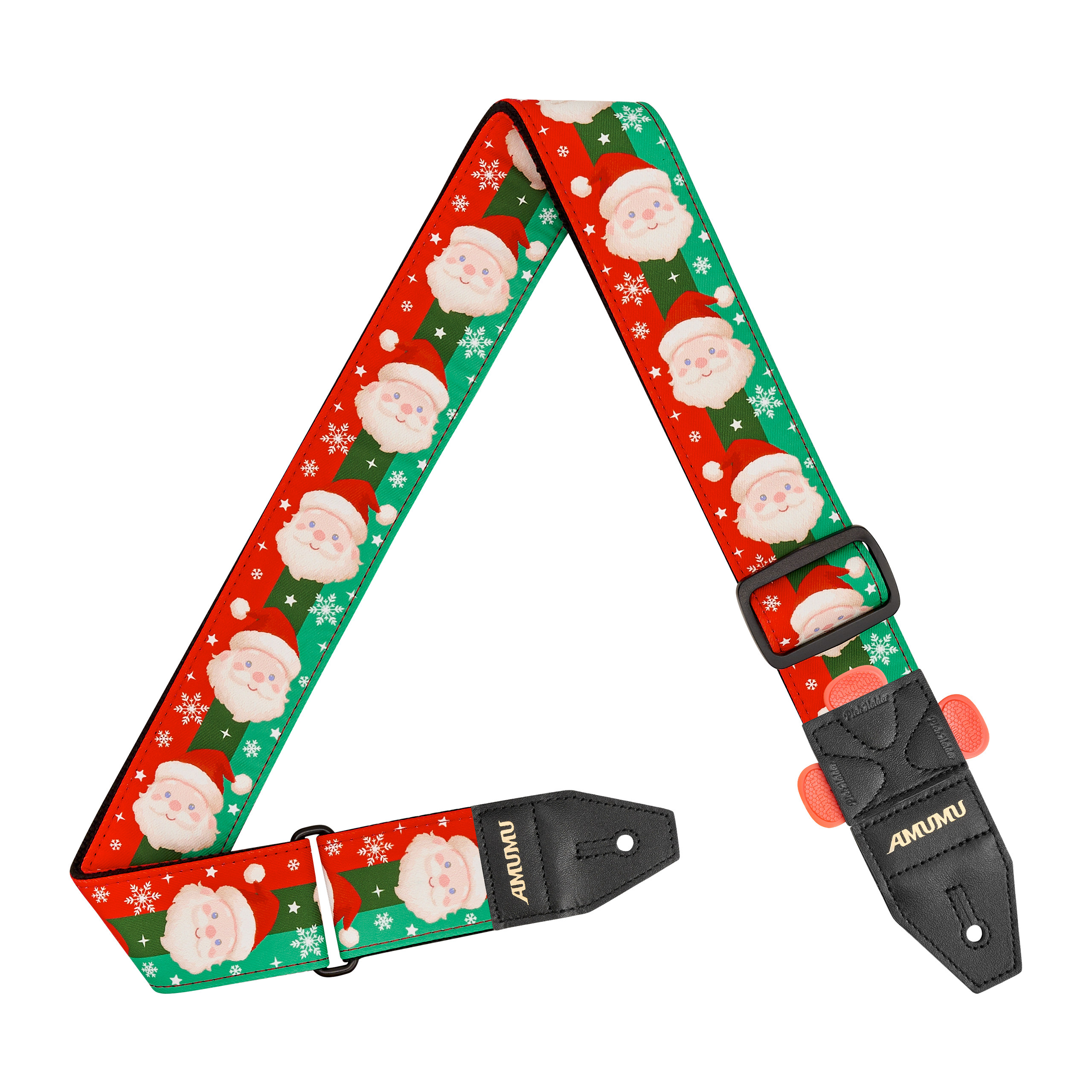 AMUMU圣诞节吉他背带舒适通用
