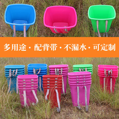 塑料家用买菜收纳农用背篓