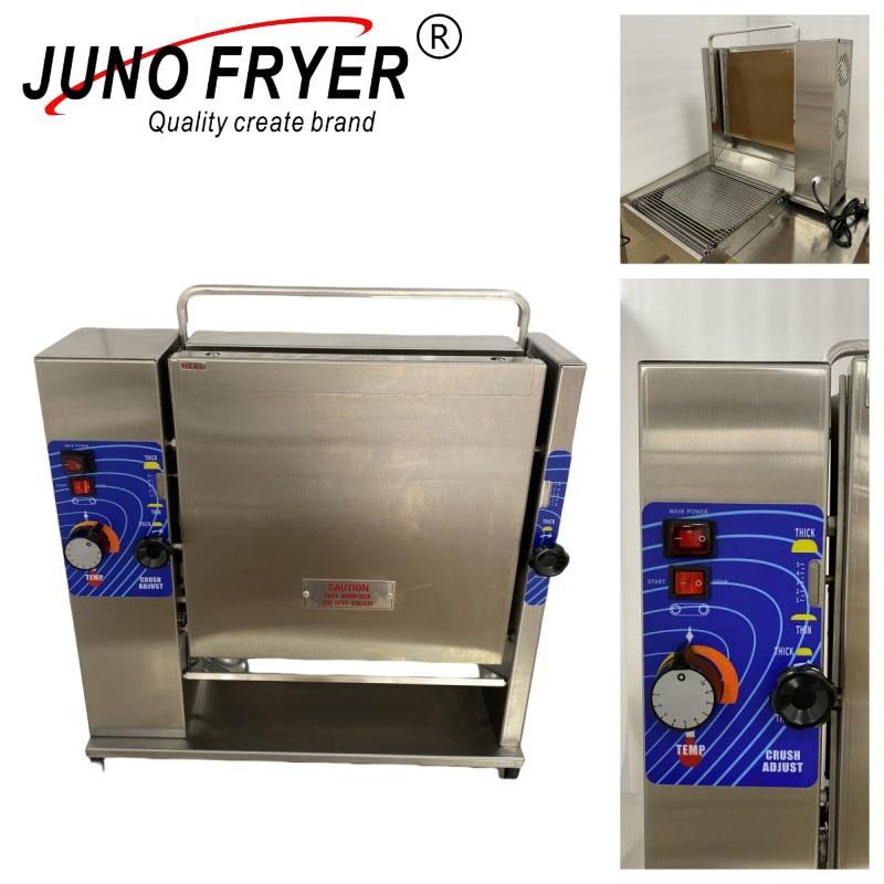 商用立式链式汉堡机全自动烤堡烘包机