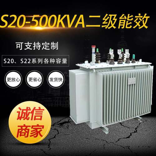 二级能效变压器S20-M-500kVA/10/0.4kV-NX2全密封油浸式变压器