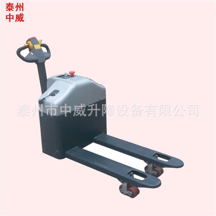 1.5吨自行式电动托盘叉车全电动升高搬运车充电式液压装卸车