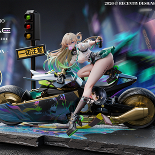 【蚊子模玩】代购定金 飙车学姐 迷因工作室 手办女雕像