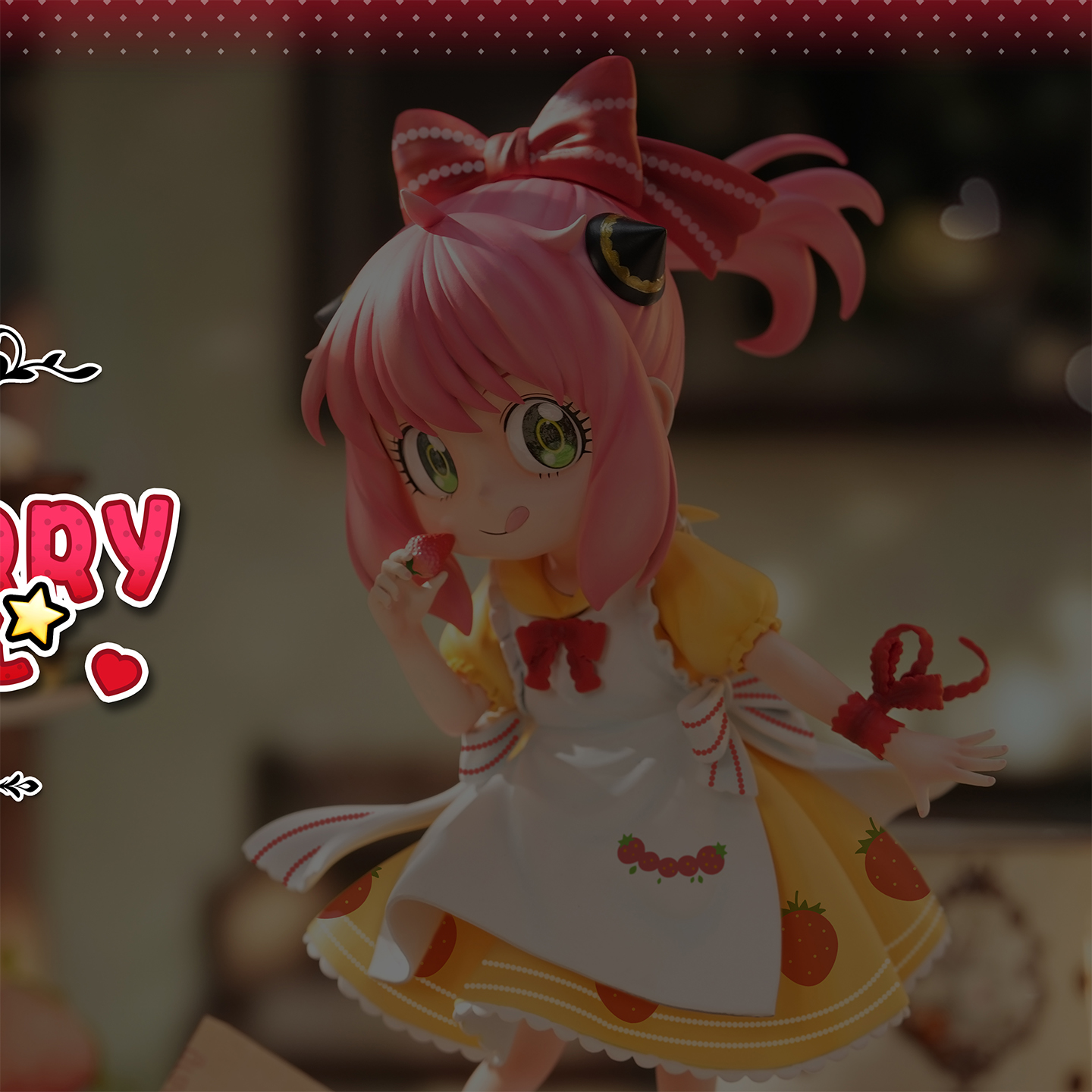 蚊子模玩草莓少女WAKUWAKU手办女