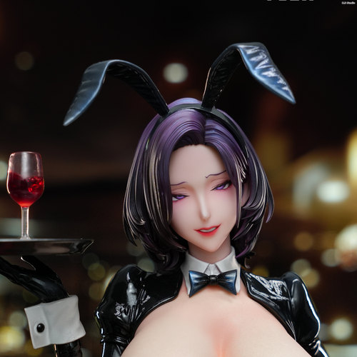 【蚊子模玩】金美庭女雕像
