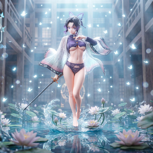 【蚊子模玩】蝴蝶忍女手办雕像
