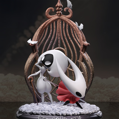 蚊子模玩空洞骑士蕾丝手办雕像