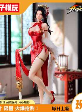 【现货】不知火舞 红裳舞 旗袍 BearPanda 熊熊社 手办 蚊子模玩