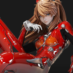 【蚊子模玩】定金 明日香 Eva Asuka VS VenusStudio 手办女雕像