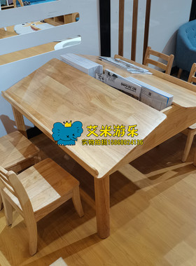 儿童专用款斜面实木白色书桌