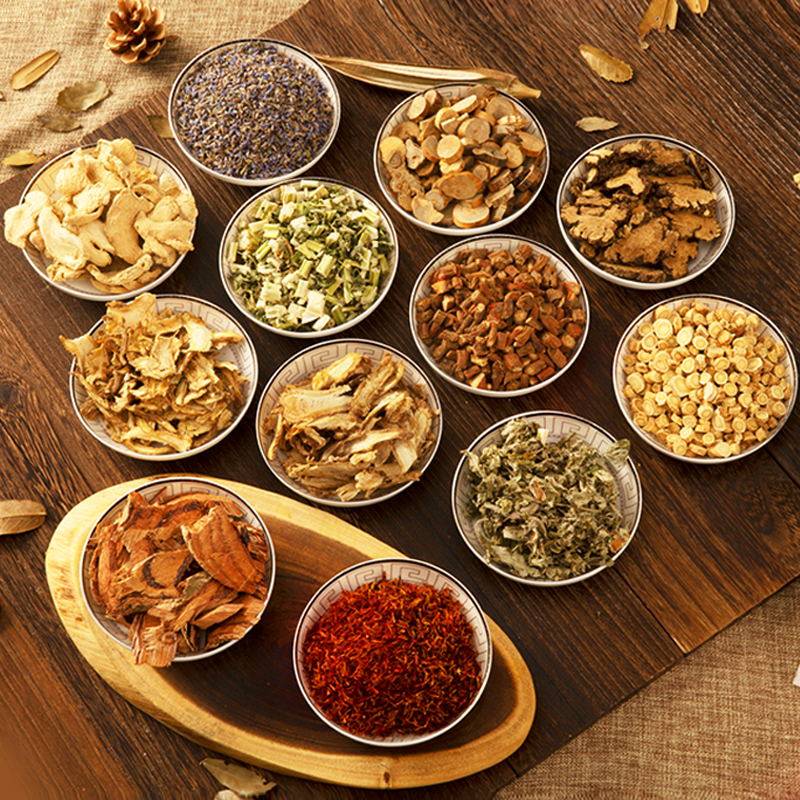 同仁堂泡脚包中药包艾叶艾草去湿气祛寒调理宫寒除湿男女足浴包粉