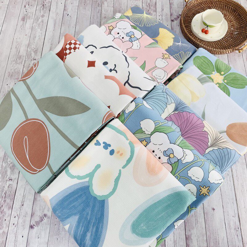 夏季高端老粗布床单三件套透气平整耐磨防滑双人睡单