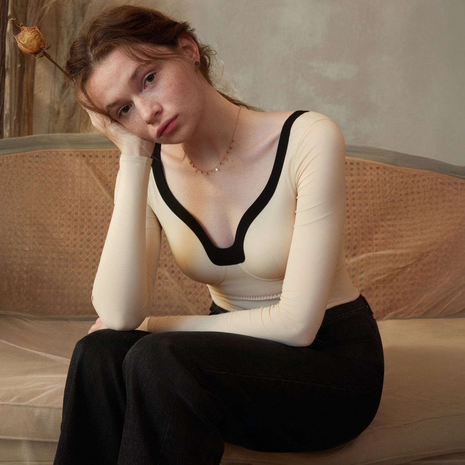 氨基酸肌底上衣自带胸垫