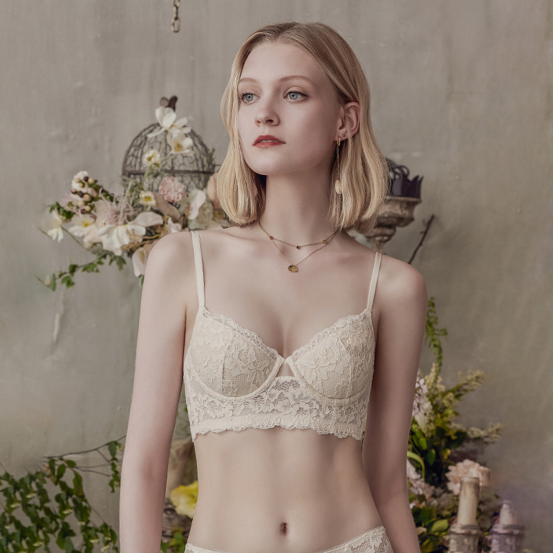 美背u型聚拢上托大胸显小内衣