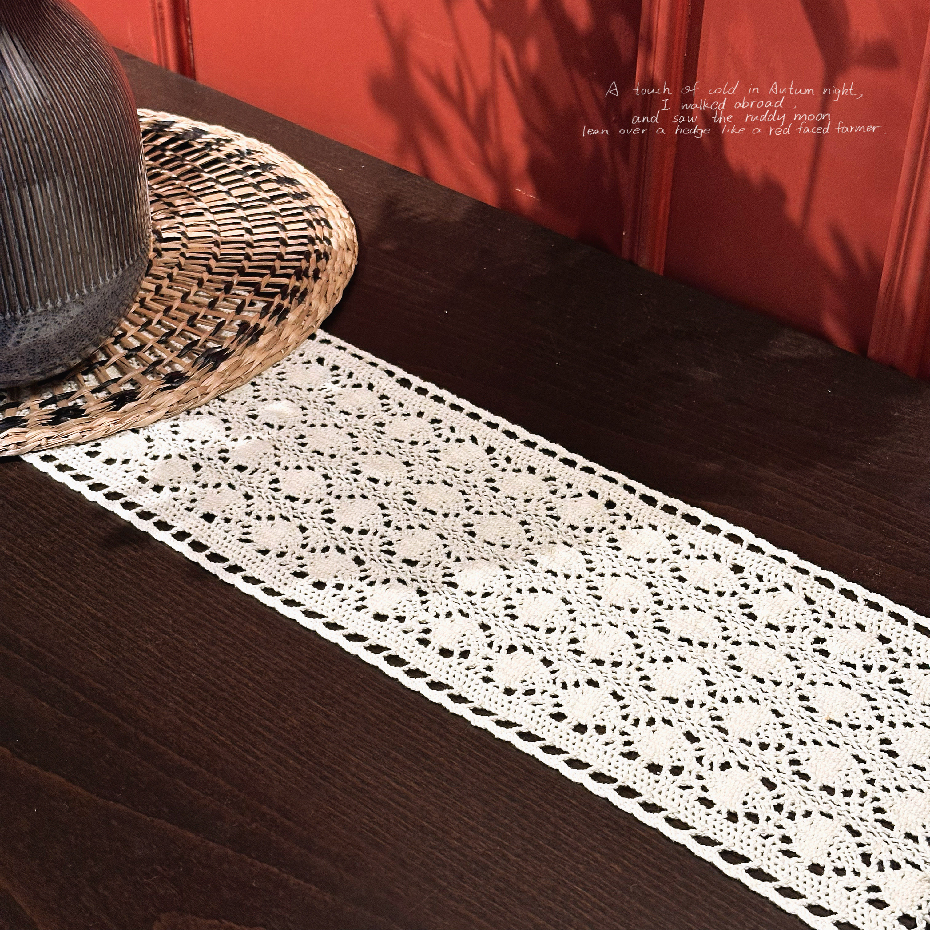 棉线钩织细条桌旗镂空流苏茶几餐桌旗ins轻奢法式防滑家居装饰旗,居家布艺,桌旗,淘宝优惠券,粉丝福利购,淘宝优惠卷