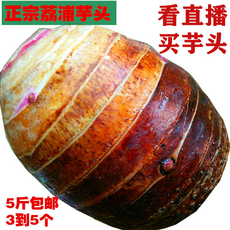 正宗广西桂林荔浦芋头新鲜绿色蔬菜毛芋槟榔香芋农家自种5斤包邮