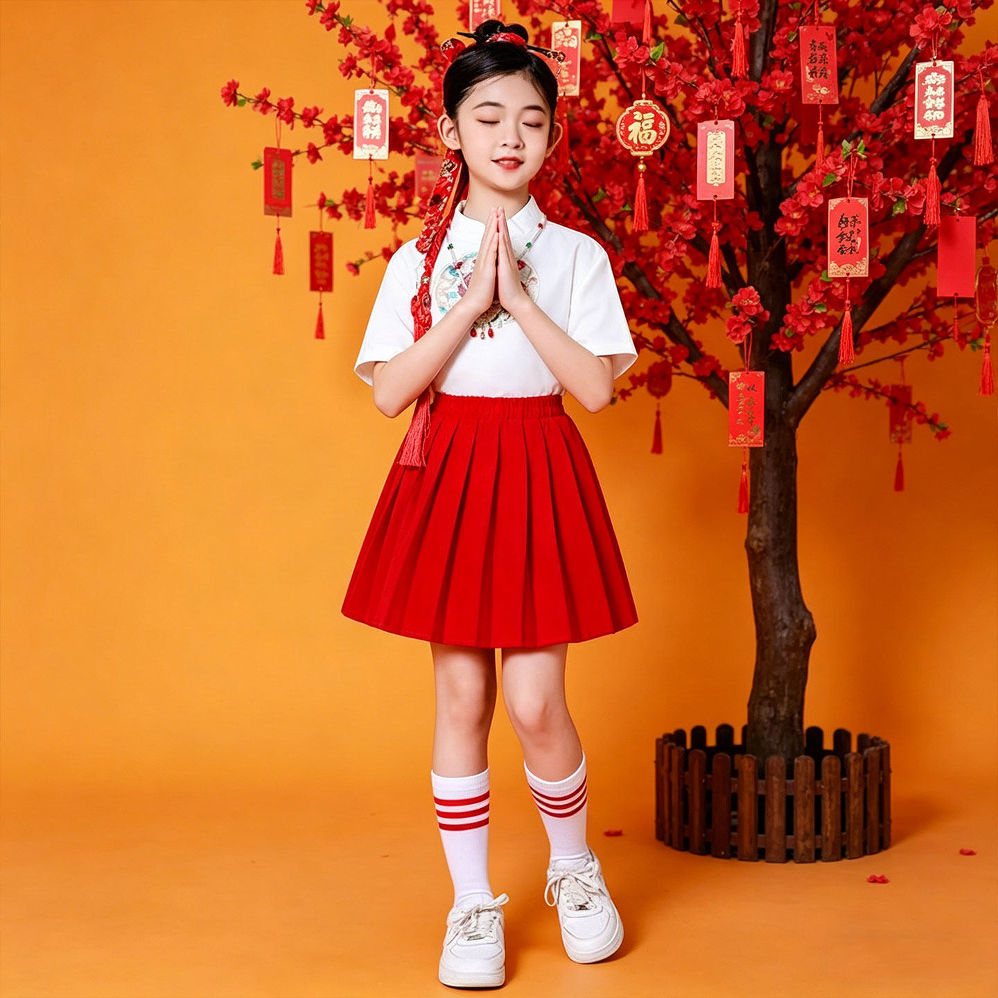 中华美少年男女童啦啦队街舞服装儿童舞蹈演出服策马奔腾大梦想家