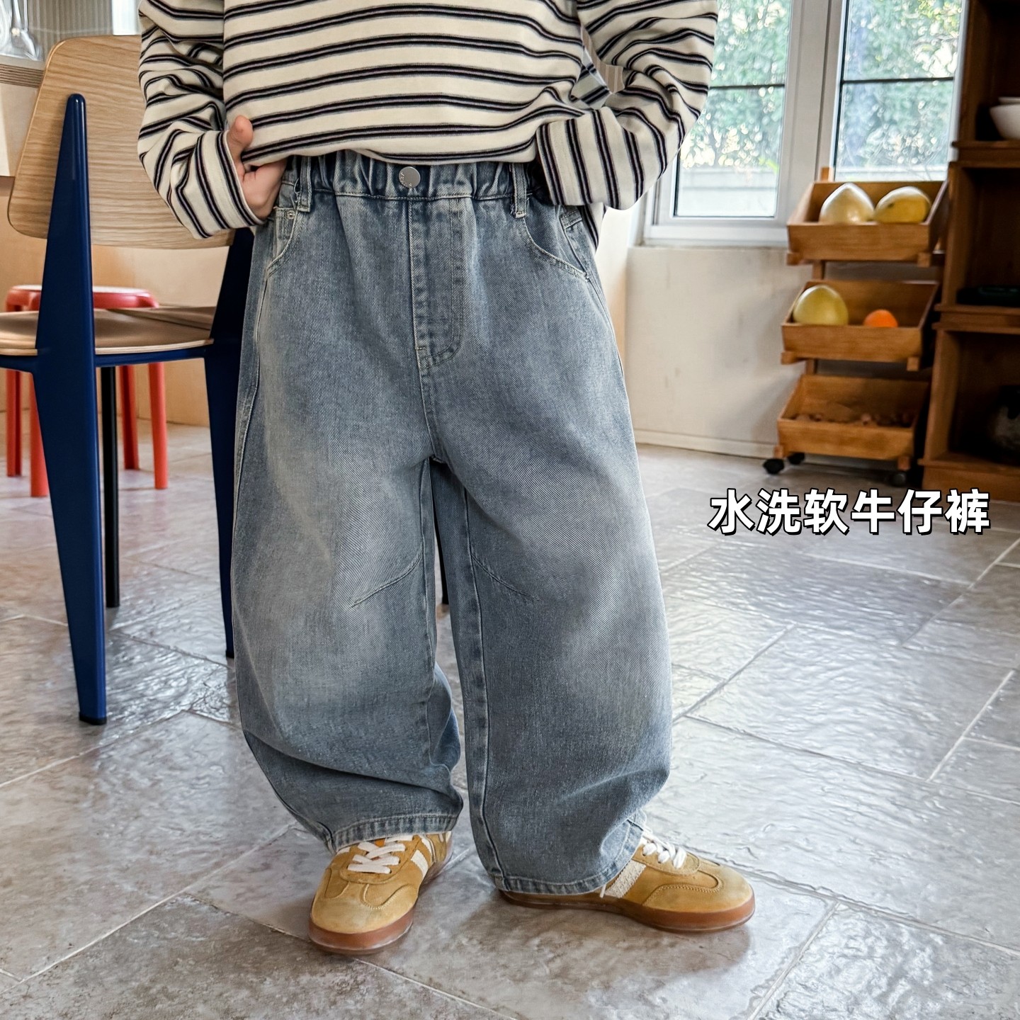 男童牛仔裤春秋2026新款儿童春装男孩洋气软长裤中小童直筒裤子韩,童装/婴儿装/亲子装,儿童牛仔裤,淘宝优惠券,粉丝福利购,淘宝优惠卷