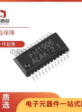 原装正品 贴片 FM1906 SSOP-24 13*4点阵LCD驱动IC芯片