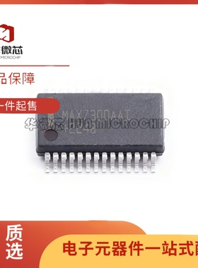 全新正品MAX7300AAI+T MAX7300AAI SSOP28封装  I/O扩展器芯片
