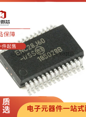 原装正品 ENC28J60-I/SS 贴片 SSOP-28以太网控制器芯片 8KB RAM