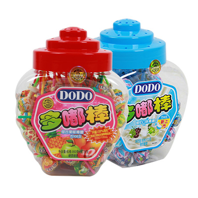 徐福记支桶装dodo综合水果味棒棒