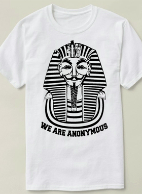 GEEK  极客 程序员 Anonymous Pharoah  匿名者 定制 T-Shirt T恤