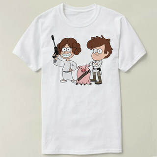 Gravity Falls 怪诞小镇 Mabel Dipper Leia Luke  T-Shirt T恤