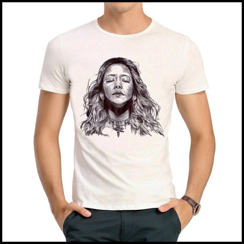 Namie Amuro T-shirt 安室奈美惠 T恤 白色短袖 欧美潮流T恤 男女