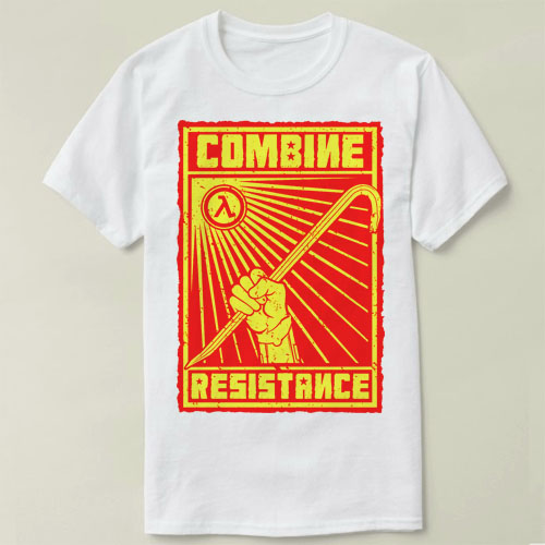 Half Life2半条命3combine  Tee-Shirt男女T恤DIY定制圆领