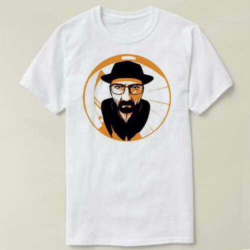 Breaking Bad Heisenberg 绝命毒师  定制Tee Shirt T恤 knock