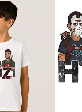 H1Z1 DAYZ zombies TEE-Shirt 圆领男女T恤班服定制文化衫2