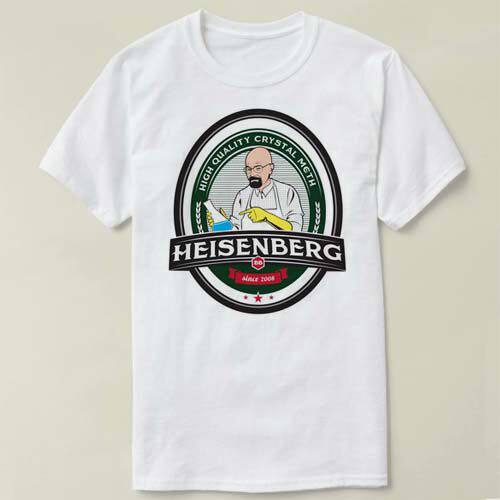Breaking Bad Heisenberg 绝命毒师 DIY 定制Tee Shirt T恤 5