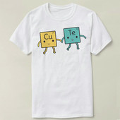 男女diy T恤 elements Shirt Tee cute 化学 Chemistry