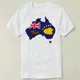 个性 定制 Shirt Flag T恤 Australia Tee Booting DIY