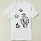 Shirt 衣服 BAYMAX DIY Tee 定制 BB8 来图 T恤 BIG FANS