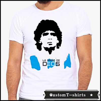 The Legend Maradona  文化衫短袖男女成人  T恤T-shirt7