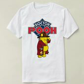 Tee 衣服 个性 T恤 Shirt DIY 定制 来图 Pooh Doctor