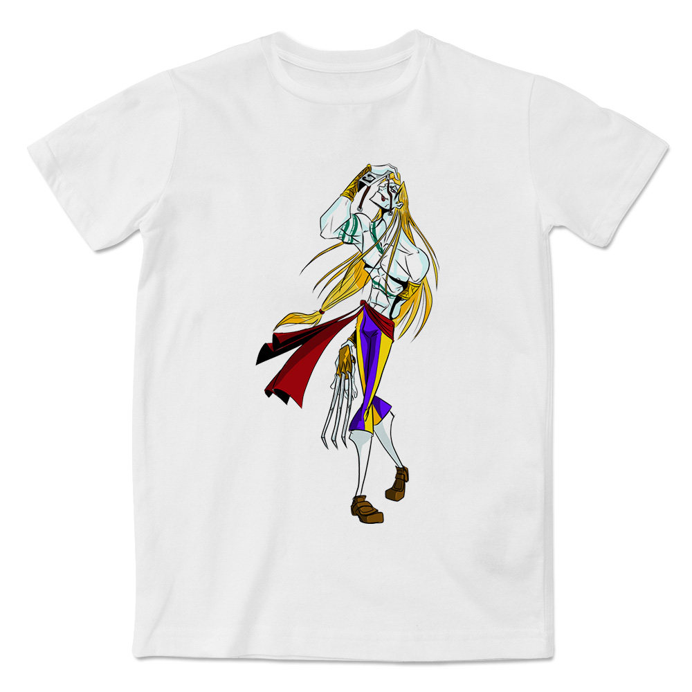 另类风格设计街霸巴洛克的真面目时尚印花短袖t恤