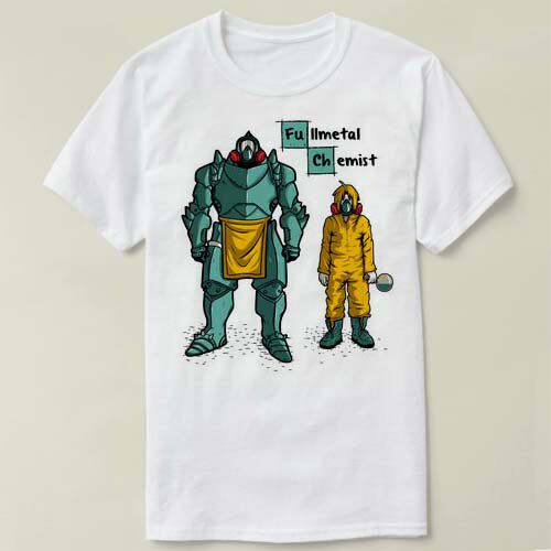 Breaking Bad Fullmetal Alchemist钢炼金术师绝命毒师Shirt T恤
