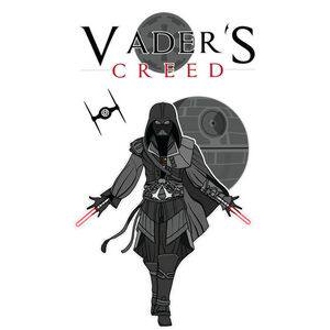 Darth Vader Assassins Creed star wars星球大战Shirt T恤