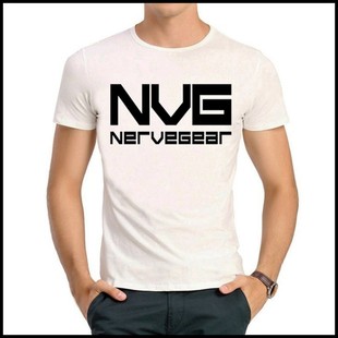 shirt 刀剑神域 Sword 白色短袖 Online T恤 刀剑神域T恤 Art