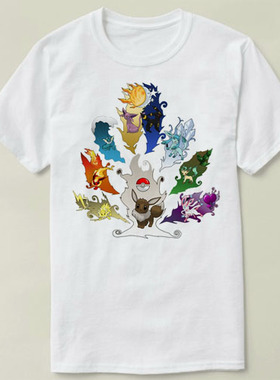 Eeveelution nintendo espeon umbreon pokemon  Tee T-Shirt T恤