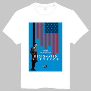 Designated Survivor T-shirt 指定幸存者 T恤 白色 美剧潮流T恤