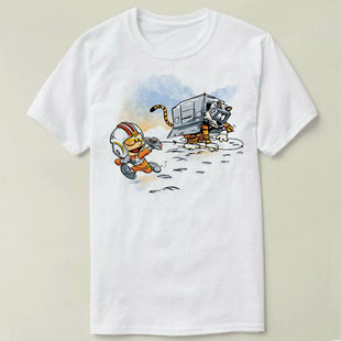 Snow Walkers calvin and hobbes 凯文 霍布斯 上衣 T-Shirt T恤