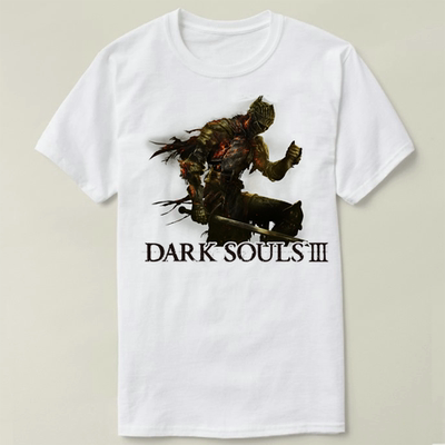 Dark Souls 魂系列 黑暗之魂  定制   game T-Shirt T恤