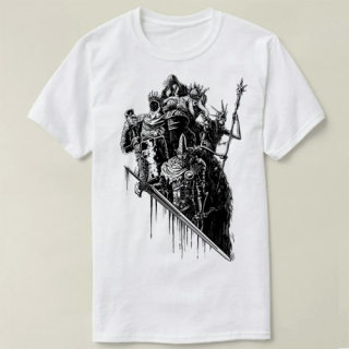 Dark Souls黑暗之魂Lords of Cinder, Lords of Ash  T-Shirt T恤