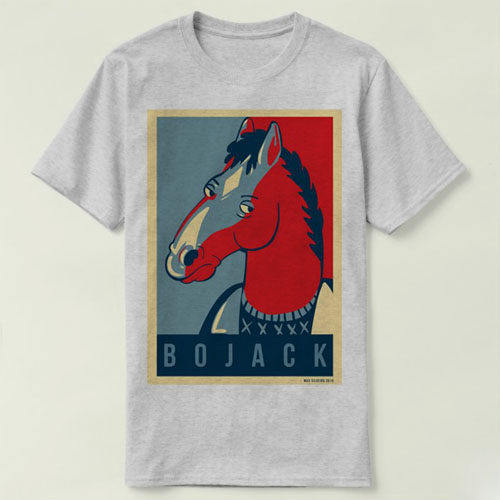 BoJack Horseman 马男波杰克 圆领 定制男女Tee T-Shirt T恤 4