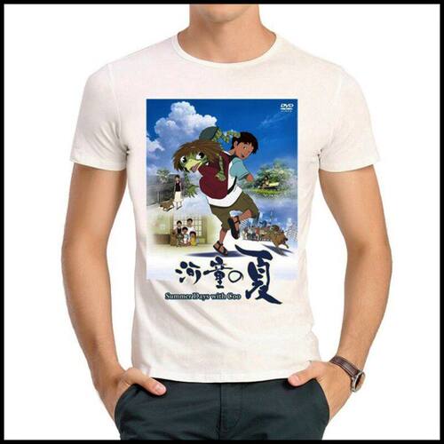 Summer Days with Coo T-shirt 河童之夏 T恤 白色 T恤 动漫 T恤